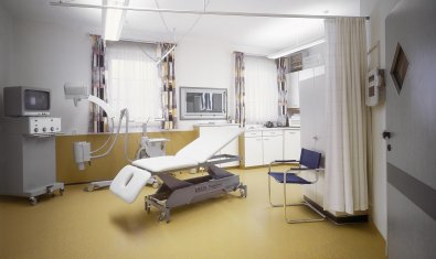 Specialist carpets for medical facilities 