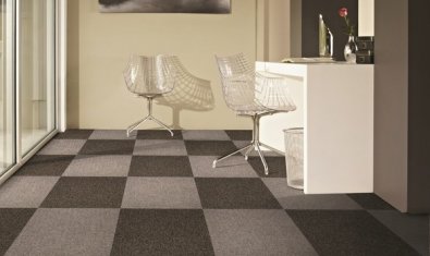 Let's dispel the stereotypes! - carpet tiles not only in office interiors 