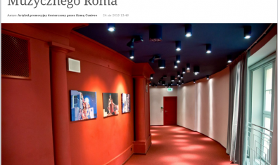 Czerwień motywem przewodnim Teatru Muzycznego Roma - www.propertydesign.pl
