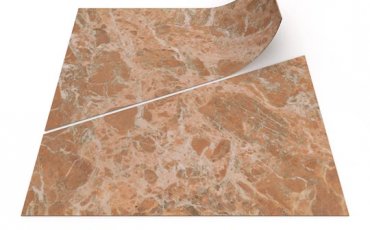 63788DR5 peach marble trapezoid (50x50 cm)